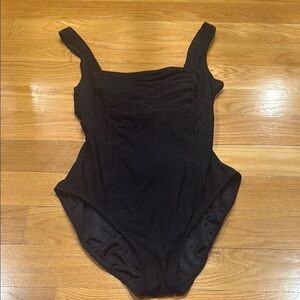 Longitude women’s black one piece swimsuits 8 .